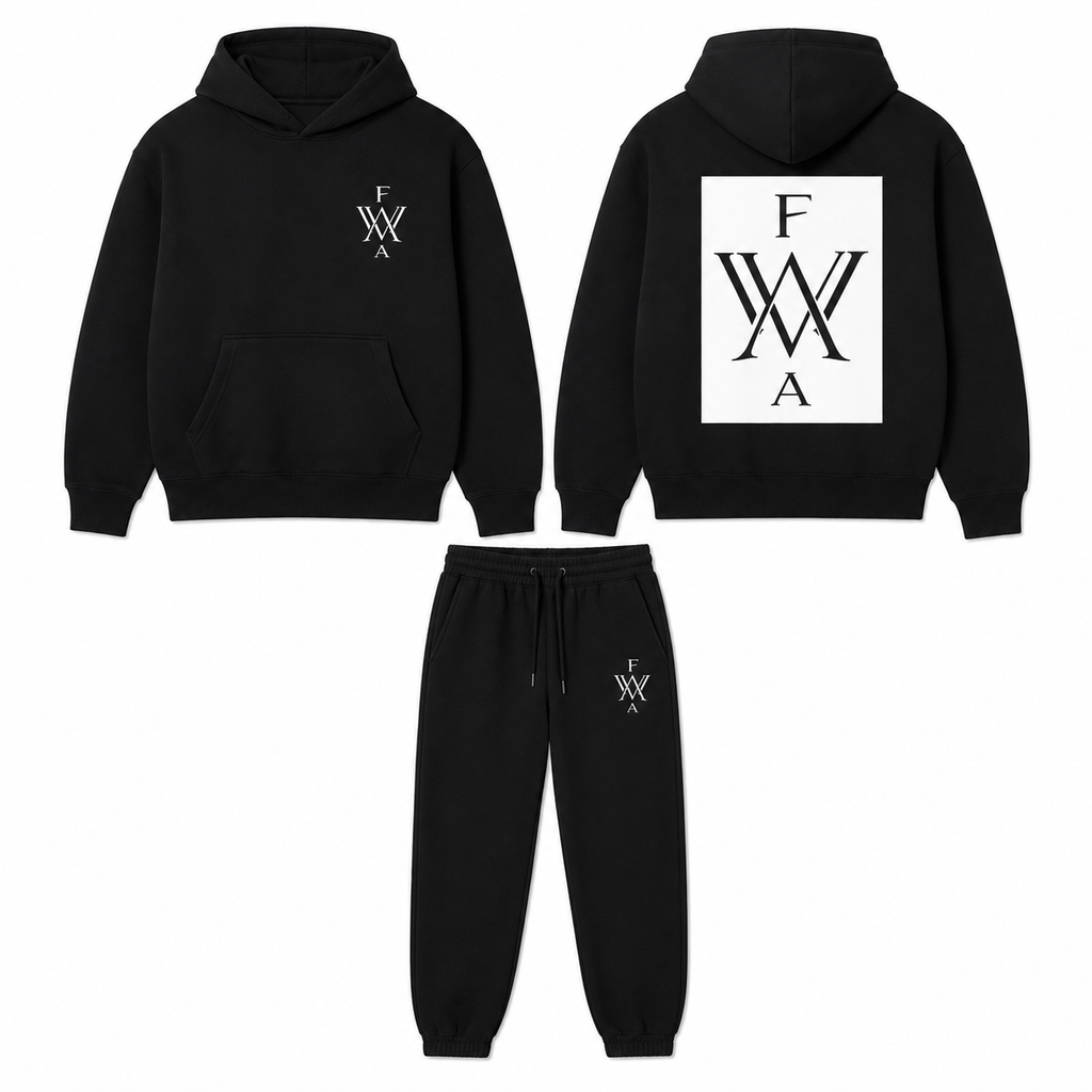 Fear Over Wonder Sweatpants (Black)